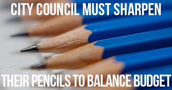 Sharpen Pencil To Balance 2020-2021 Budget