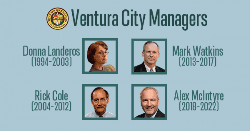Four previous holders of the most influential job in Ventura.
