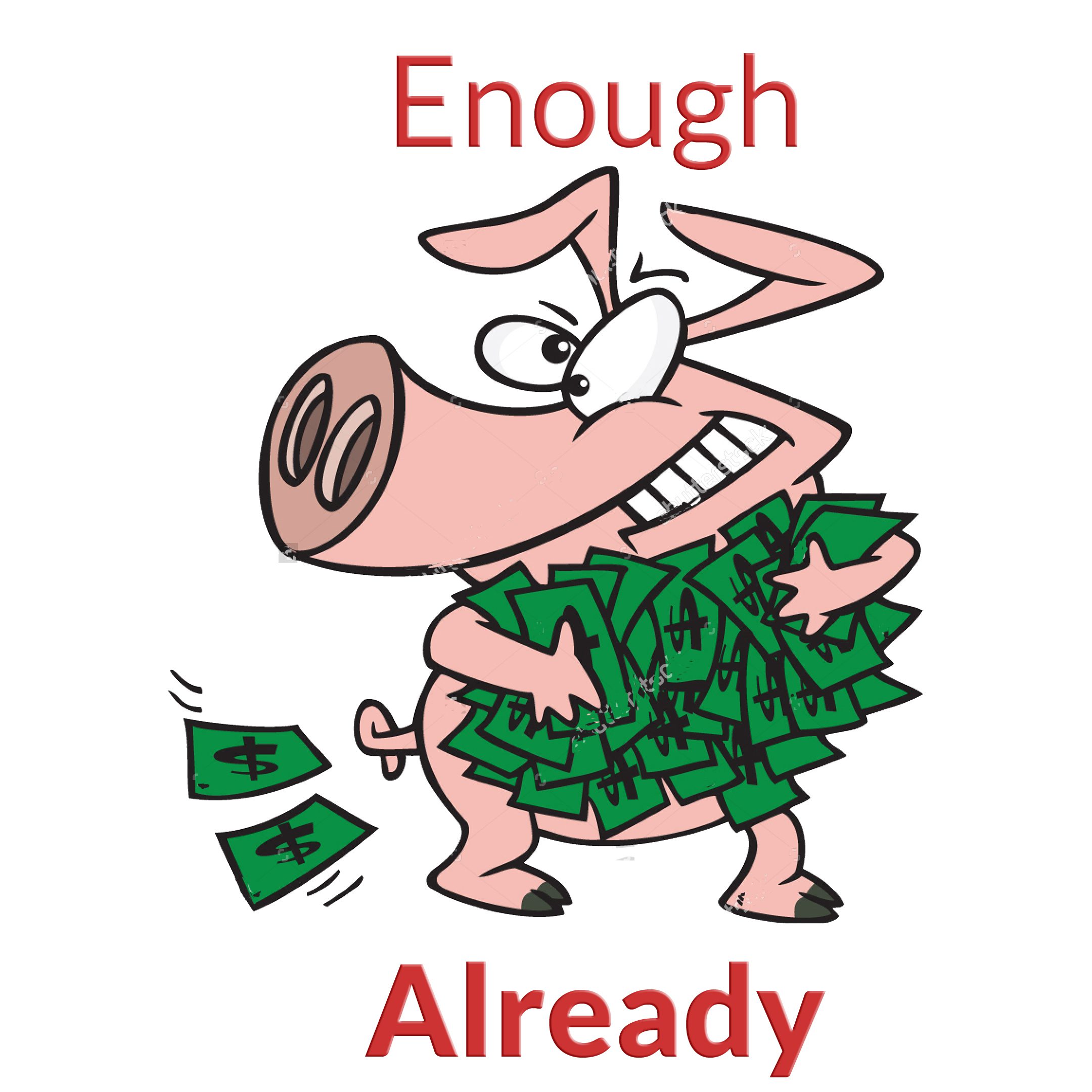 Greedy pigs
