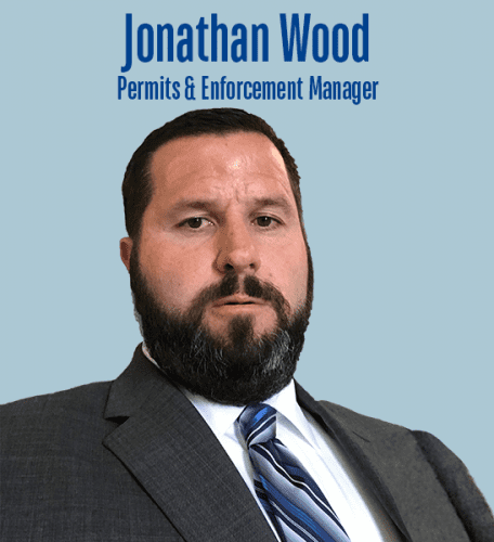 Jonathan Wood leads the Permit Services Department