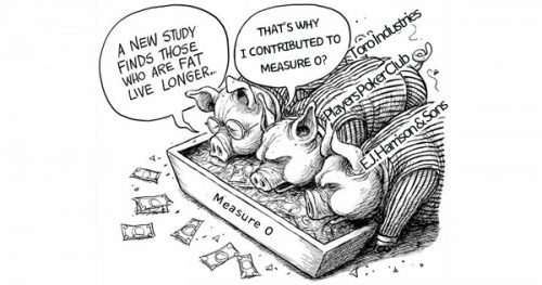 Pigs Gorging at Measure O