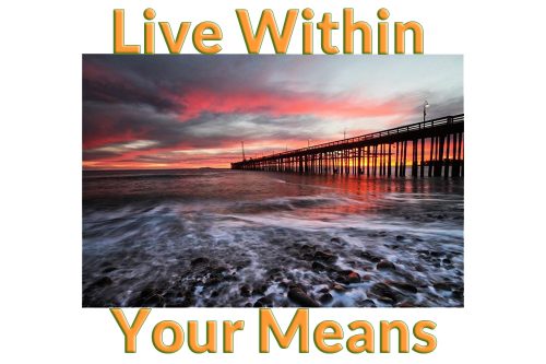 No Sales Tax Increase, Live Within Your Means