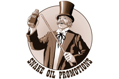 High Priced Consultants Selling Snake Oil