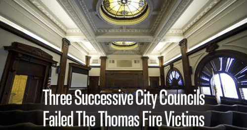 Evaluating the City's performance on the 5-Year Thomas Fire Anniversary